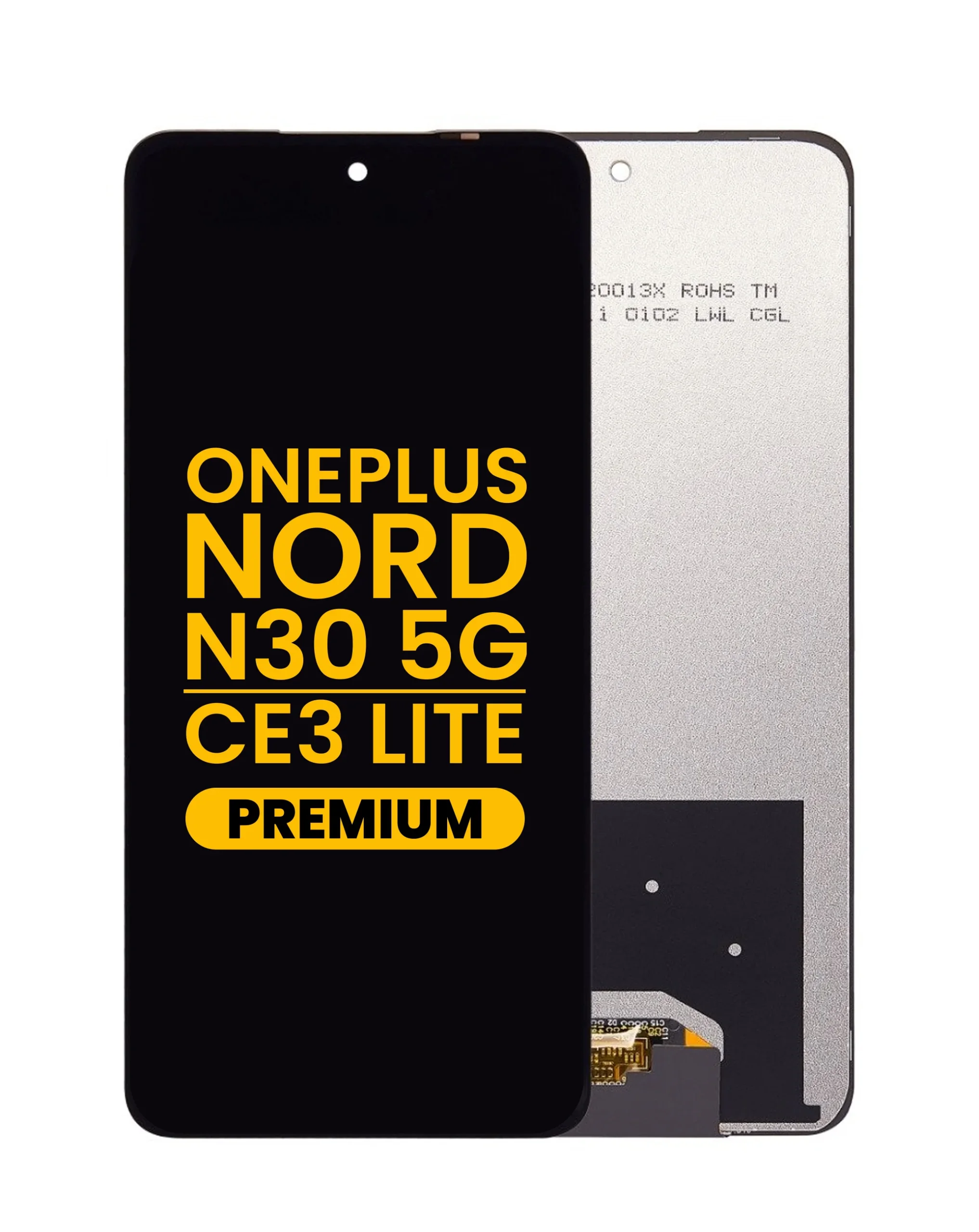 One Plus Nord N30 Ekran Dokunmatik Orijinal Çıtasız Ürün (Çerçevesiz)