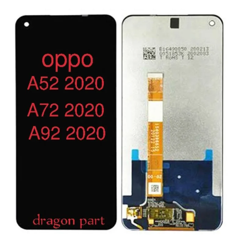 Oppo A52 2020 Ekran Dokunmatik Orijinal Çıtasız Ürün (Çerçevesiz)
