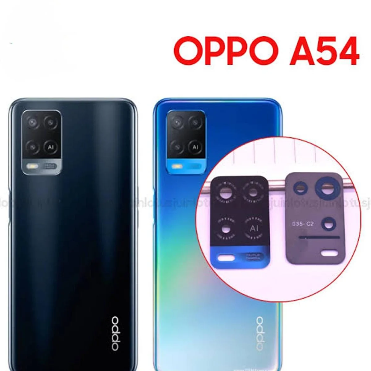 Oppo A54 Kamera Camı
