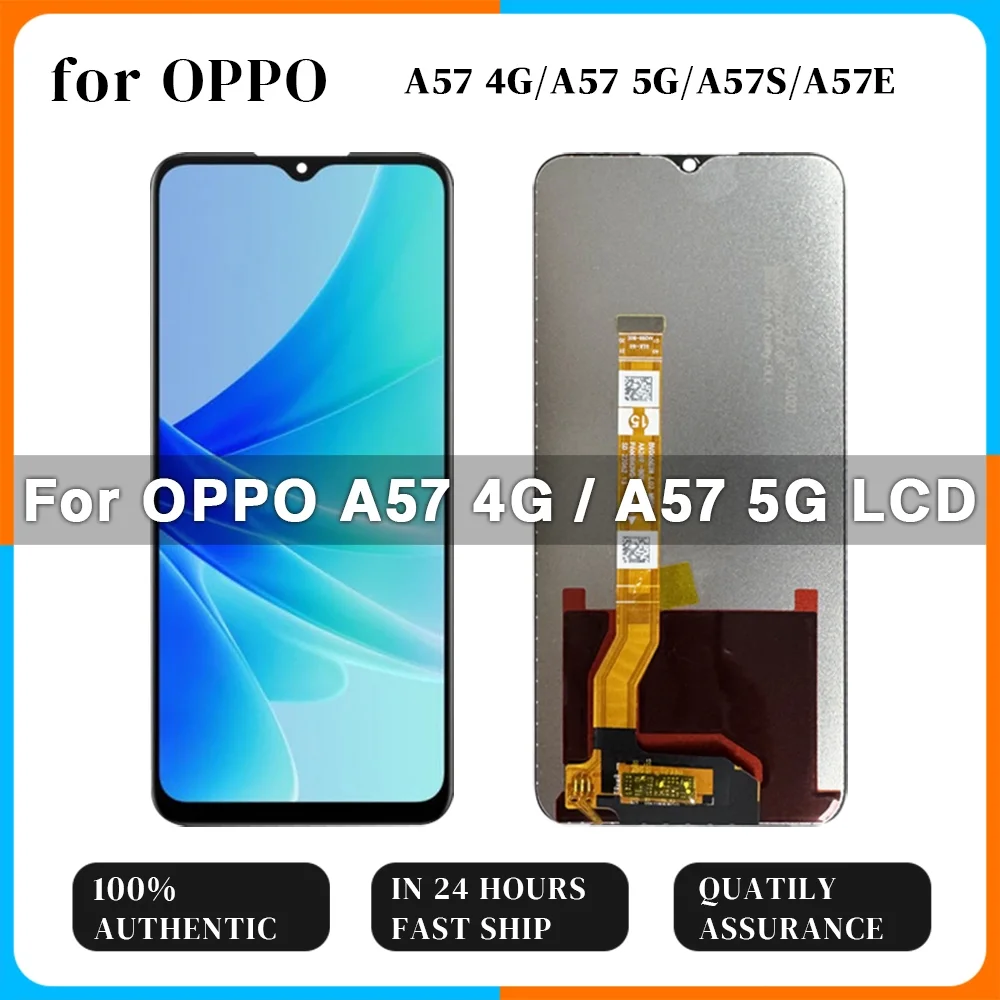 Oppo A57s Ekran Dokunmatik Orijinal Çıtasız Ürün (Çerçevesiz)