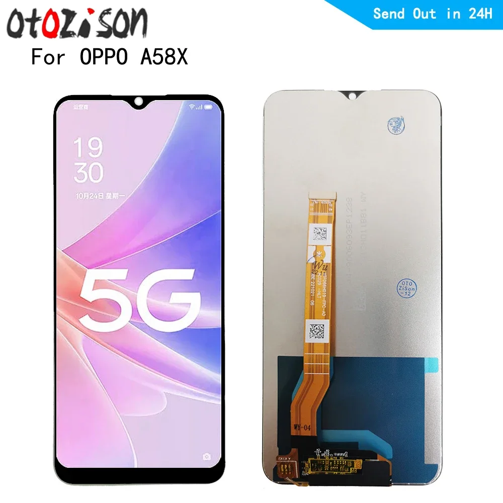 Oppo A58x 5G Ekran Dokunmatik Orijinal Çıtasız Ürün (Çerçevesiz)
