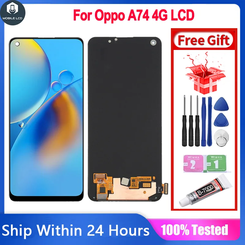 Oppo A74 4G Ekran Dokunmatik A Plus Kalite Ürün/INCELL 04 VER Çıtasız (Çerçevesiz)