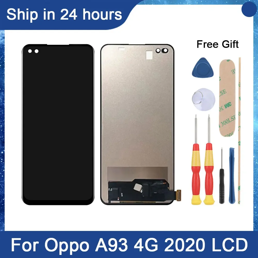 Oppo A93 4G Ekran Dokunmatik A Plus Kalite Ürün/INCELL Çıtasız (Çerçevesiz)