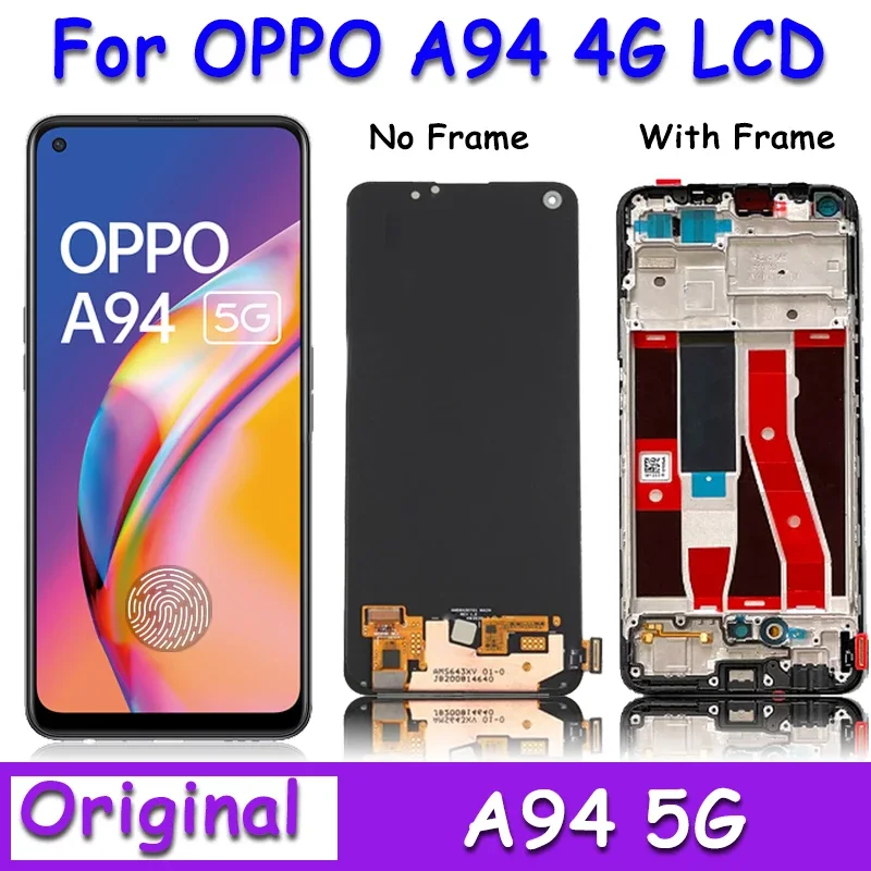 Oppo A94 5G Ekran Dokunmatik A Plus Kalite Ürün/INCELL 04 VER Çıtasız (Çerçevesiz)