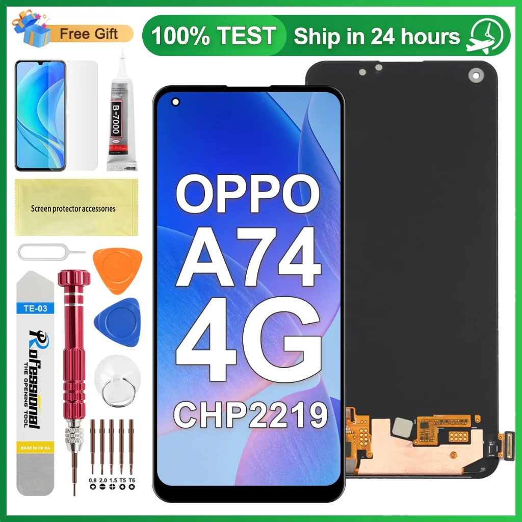 Oppo F19 Pro 4G Ekran Dokunmatik A Plus Kalite Ürün/INCELL 04 VER Çıtasız (Çerçevesiz)