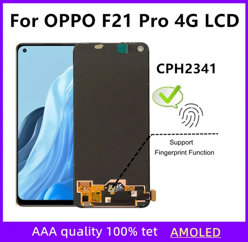 Oppo F21 Pro 4G Ekran Dokunmatik A Plus Kalite Ürün/INCELL Çıtasız (Çerçevesiz)
