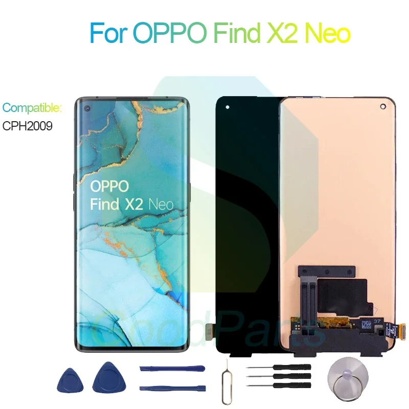 Oppo Find X2 Neo Ekran Dokunmatik A Plus Kalite Ürün/INCELL Çıtasız (Çerçevesiz)