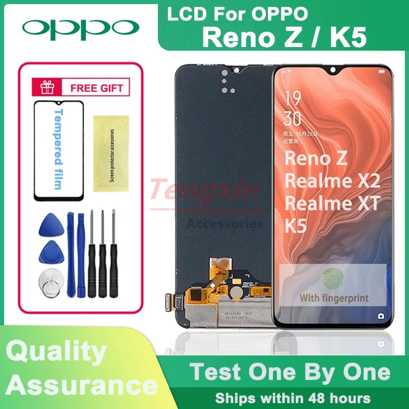 Oppo K5 Ekran Dokunmatik OLED Çıtasız (Çerçevesiz)