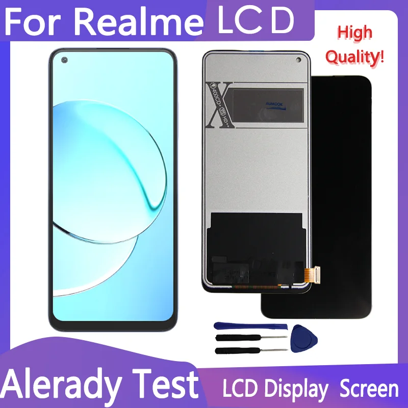 Oppo Realme 10 4G Ekran Dokunmatik A Plus Kalite Ürün/INCELL Çıtasız (Çerçevesiz)