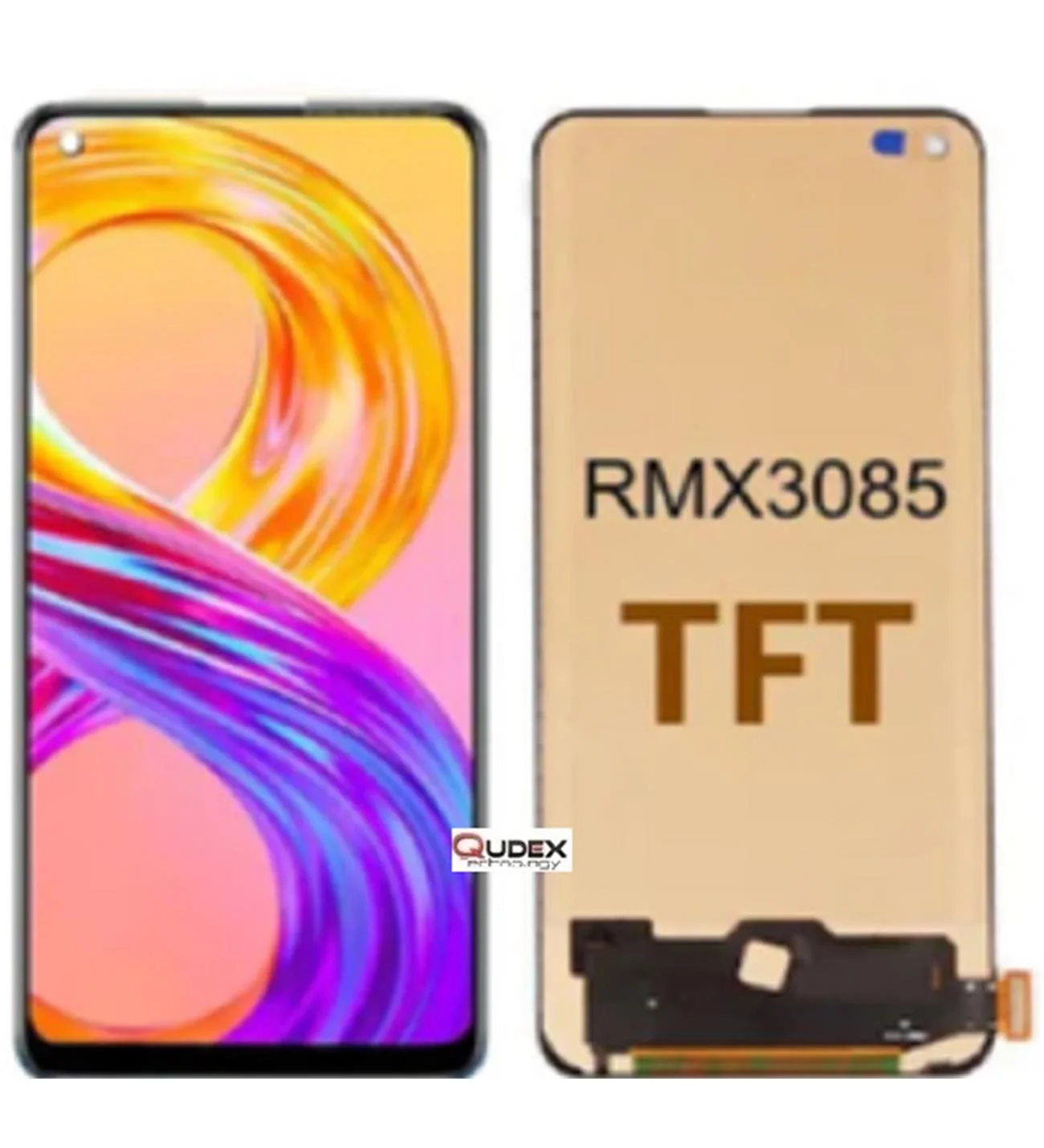 Oppo Realme 8 4G Ekran Dokunmatik A Plus Kalite Ürün/iNCELL 04 VER Çıtasız (Çerçevesiz)