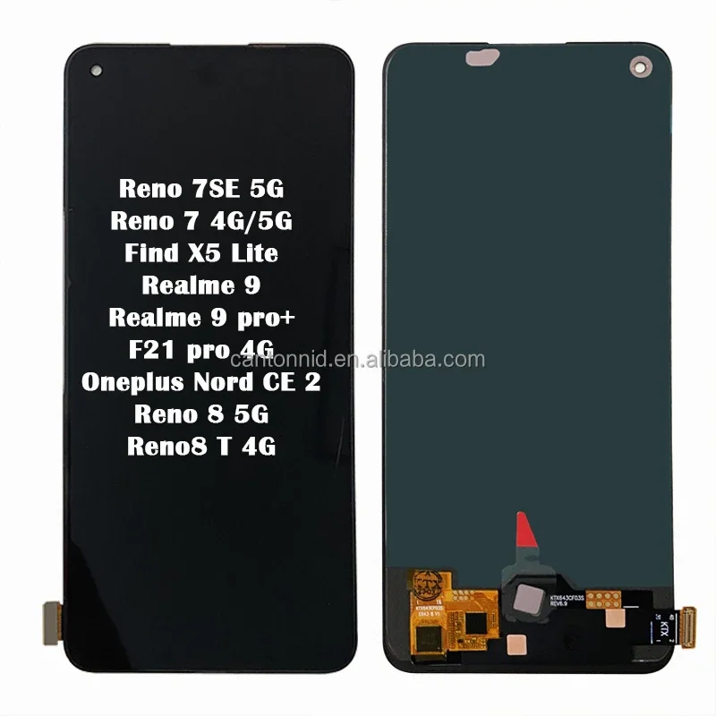 Oppo Realme 9 Pro Plus 4G Ekran Dokunmatik OLED Çıtasız (Çerçevesiz)