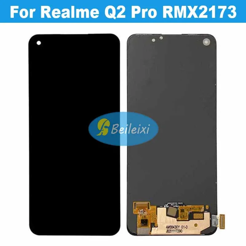 Oppo Realme Q2 Pro 5G Ekran Dokunmatik A Plus Kalite Ürün/iNCELL 04 VER Çıtasız (Çerçevesiz)