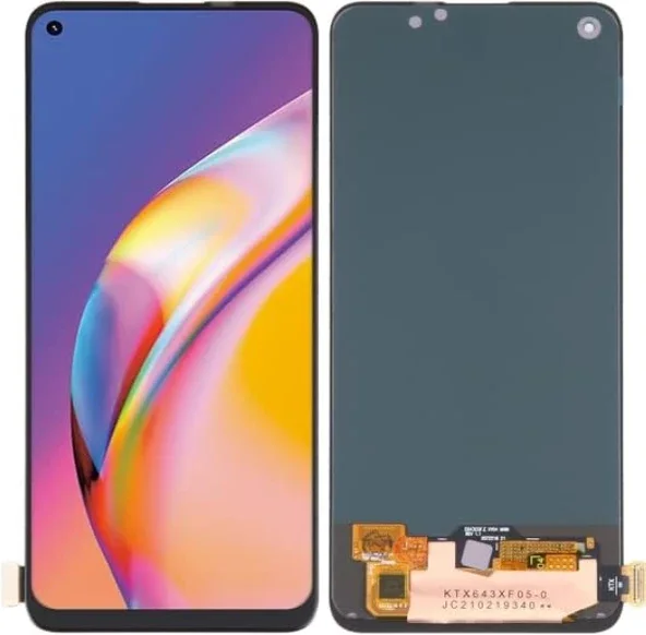 Oppo Reno 4SE Ekran Dokunmatik OLED 05VER Çıtasız (Çerçevesiz)