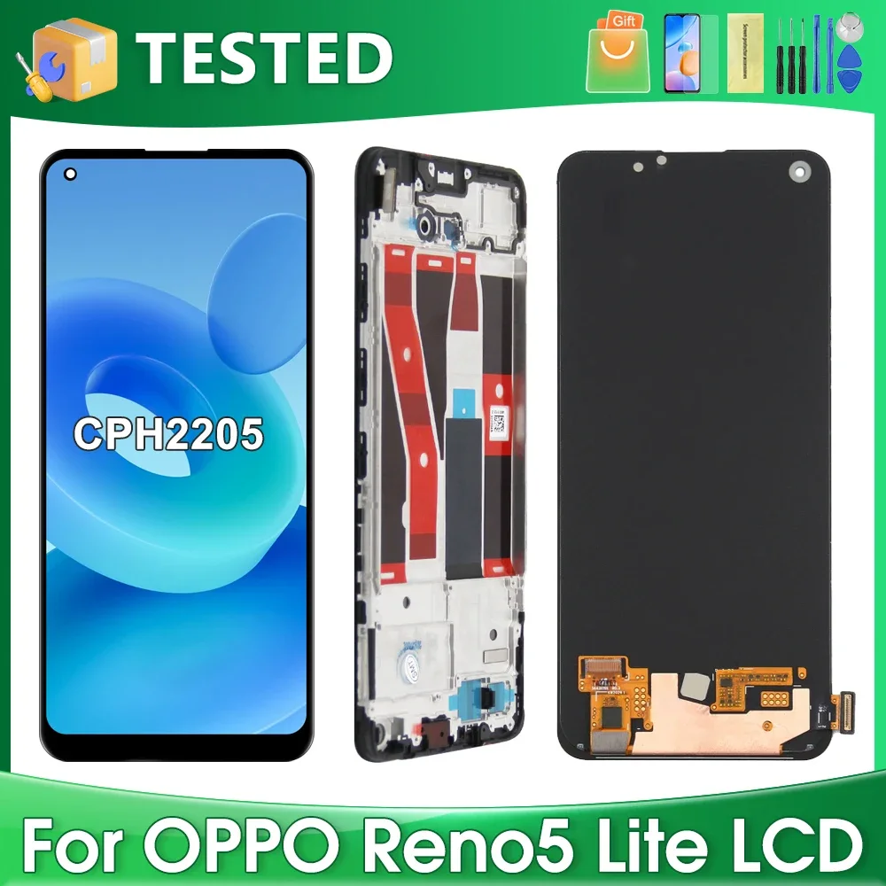 Oppo Reno 5 Lite Ekran Dokunmatik A Plus Kalite Ürün/iNCELL 04 VER Çıtasız (Çerçevesiz)