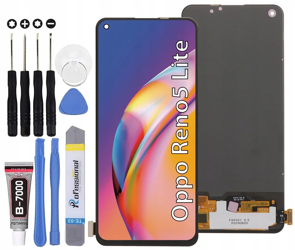 Oppo Reno 5 Lite Ekran Dokunmatik A Plus Kalite Ürün/iNCELL 04 VER Çıtasız (Çerçevesiz)