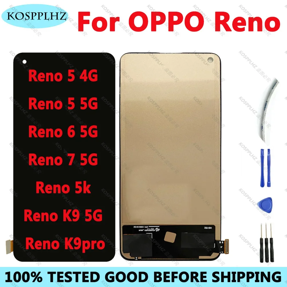 Oppo Reno 5K Ekran Dokunmatik A Plus Kalite Ürün/iNCELL Çıtasız (Çerçevesiz)