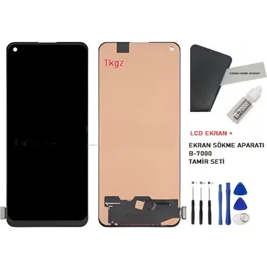 Oppo Reno 5Z Ekran Dokunmatik A Plus Kalite Ürün/iNCELL 04 VER Çıtasız (Çerçevesiz)