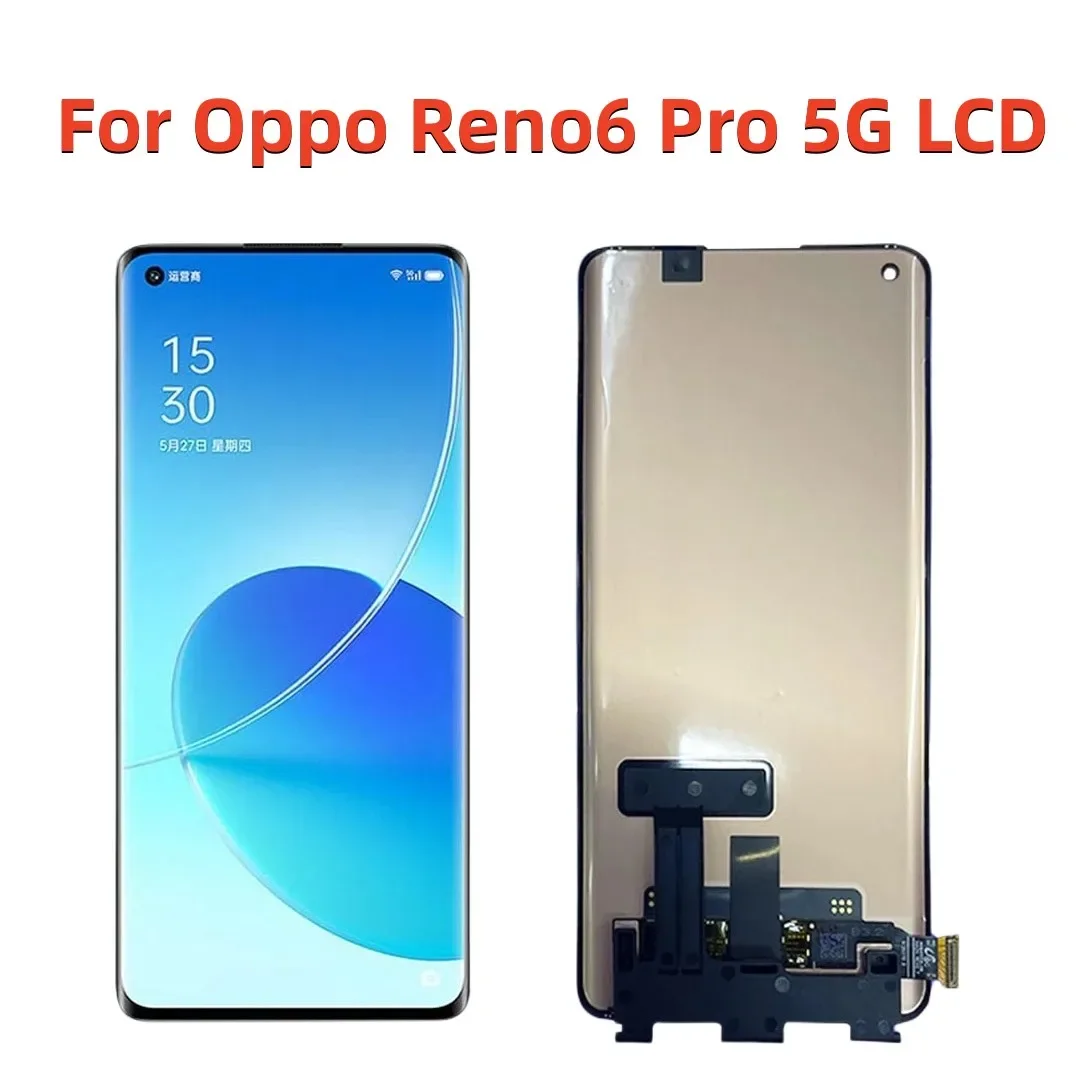 Oppo Reno 6 Pro Ekran Dokunmatik SOFT OLED Kalite Ekran Çıtasız (Çerçevesiz)