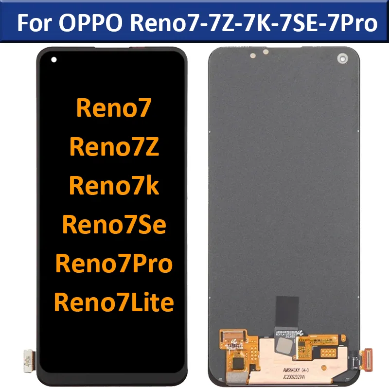 Oppo Reno 7A 5G Ekran Dokunmatik A Plus Kalite Ürün/iNCELL Çıtasız (Çerçevesiz)