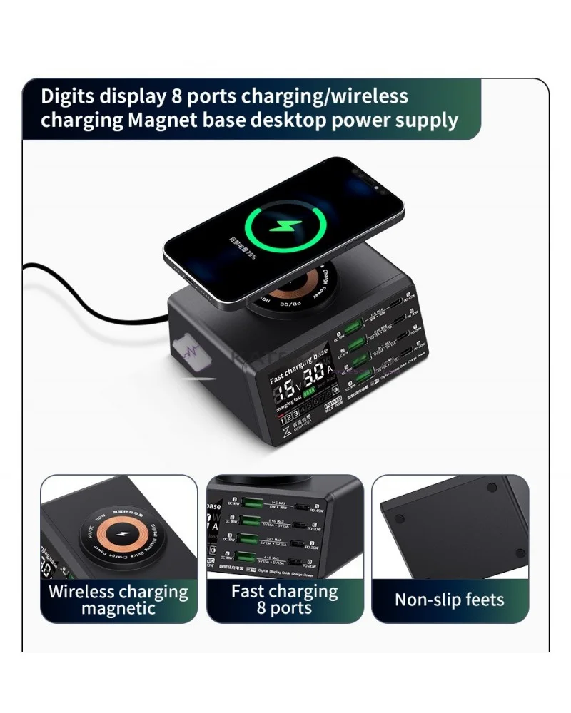 Qianli PQW110 USB Hızlı Şarj İstasyonu Tester
