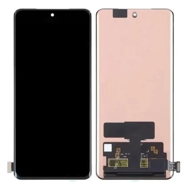 Realme 12 Pro Plus Çıtalı Ekran Dokunmatik Gold SOFT OLED Kalite Ekran