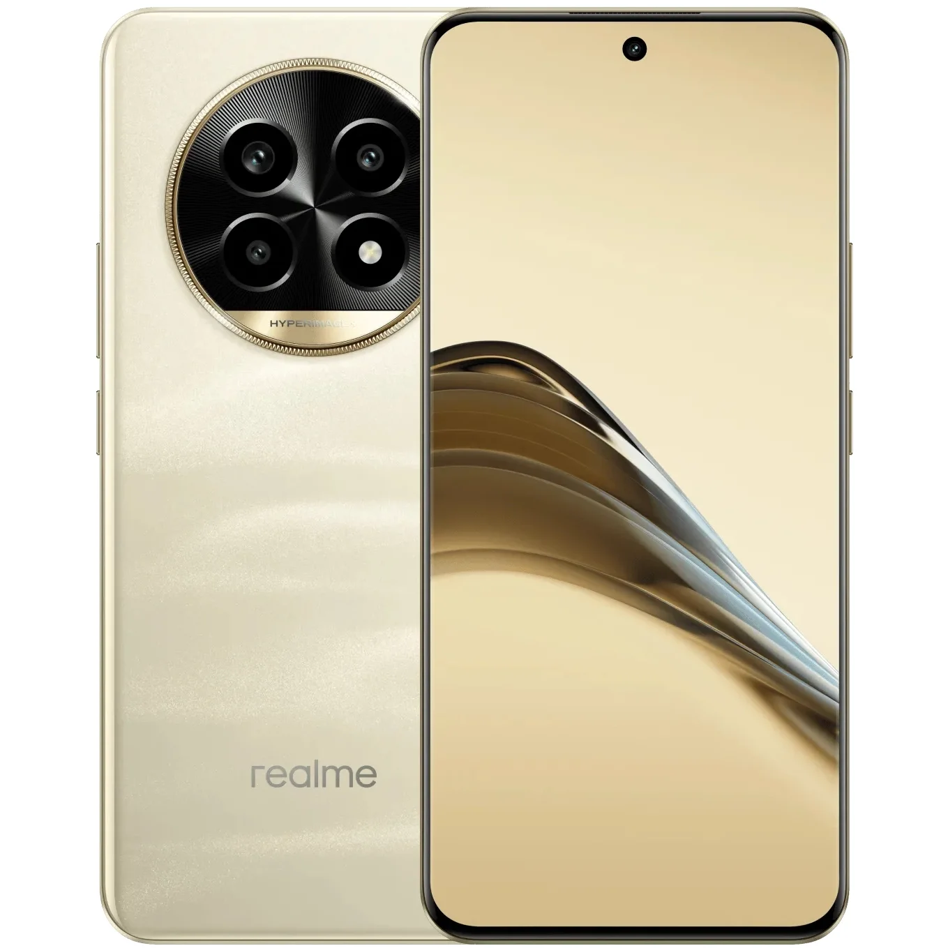 Realme 13 Pro Gold Çıtalı Ekran Dokunmatik Gold SOFT OLED Kalite Ekran