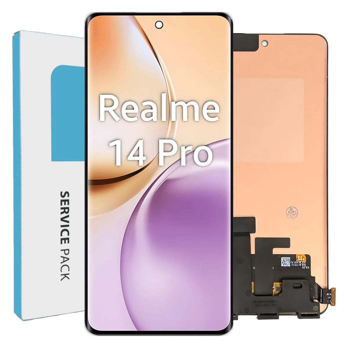 Realme 14 Pro Ekran Dokunmatik SOFT OLED Kalite Ekran Çıtasız (Çerçevesiz)