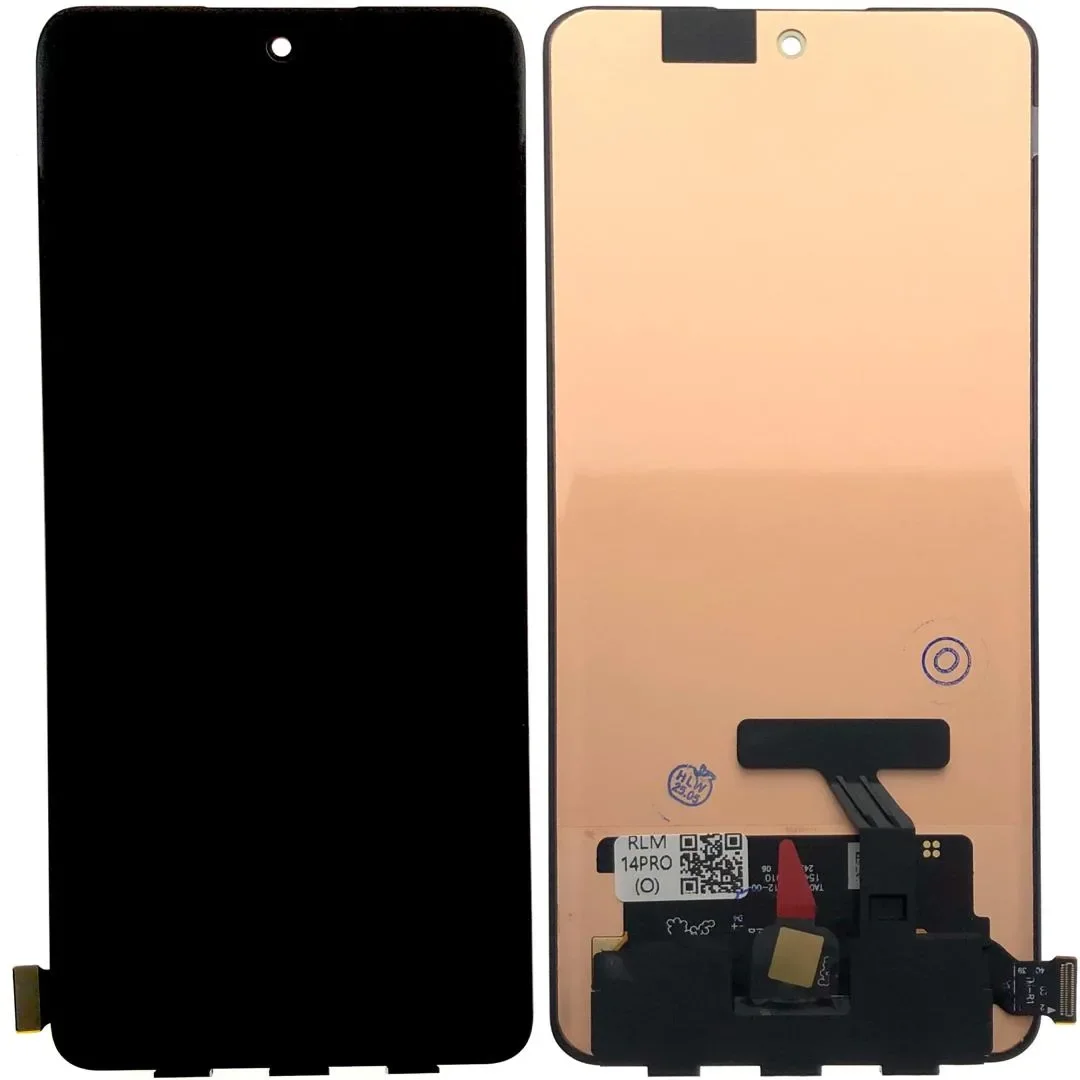 Realme 14 Pro Ekran Dokunmatik SOFT OLED Kalite Ekran Çıtasız (Çerçevesiz)