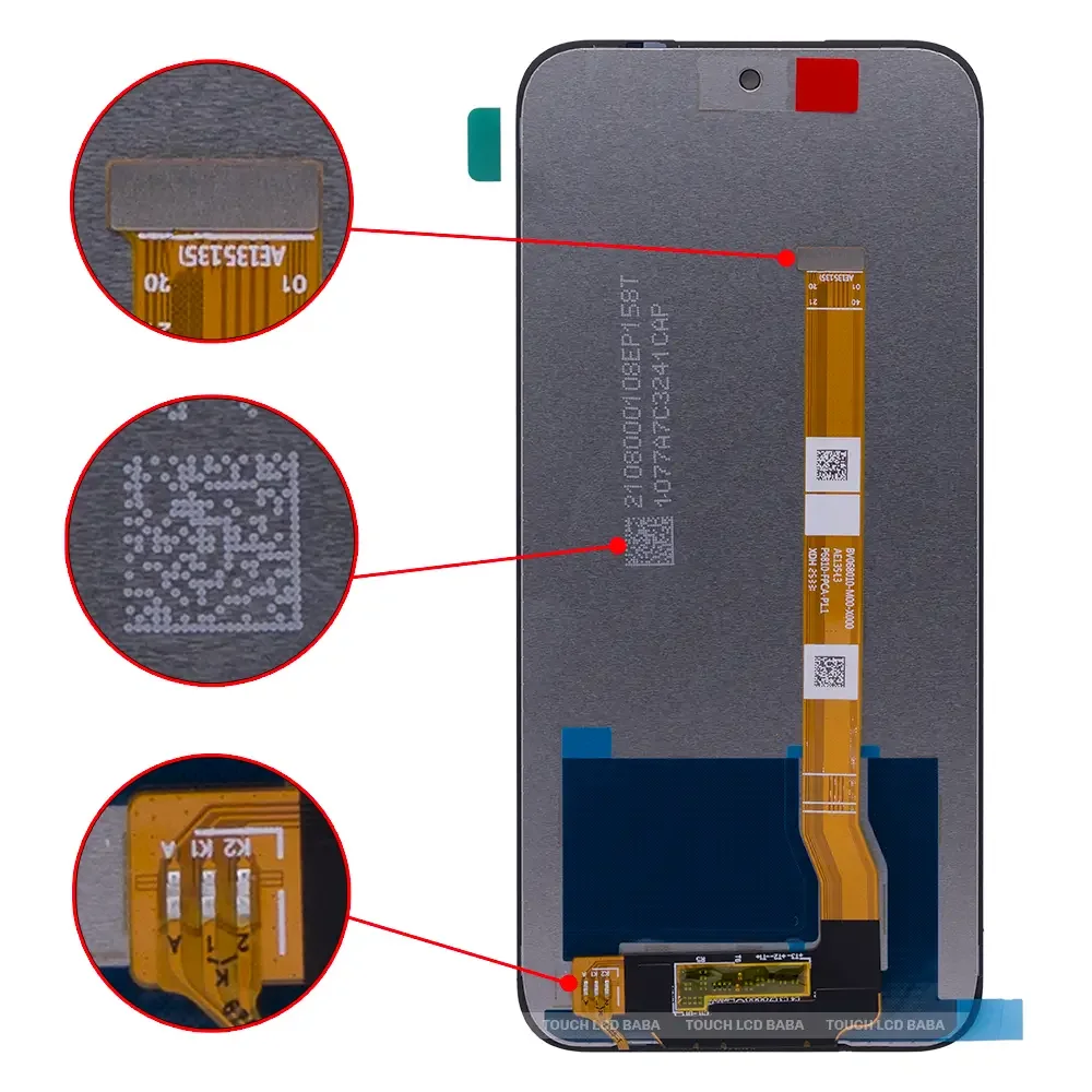 Realme 15X 5G Ekran Dokunmatik Orijinal Çıtasız Ürün (Çerçevesiz)