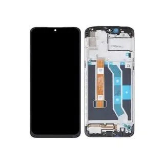 Realme 6İ Çıtalı Ekran Dokunmatik Siyah Orijinal