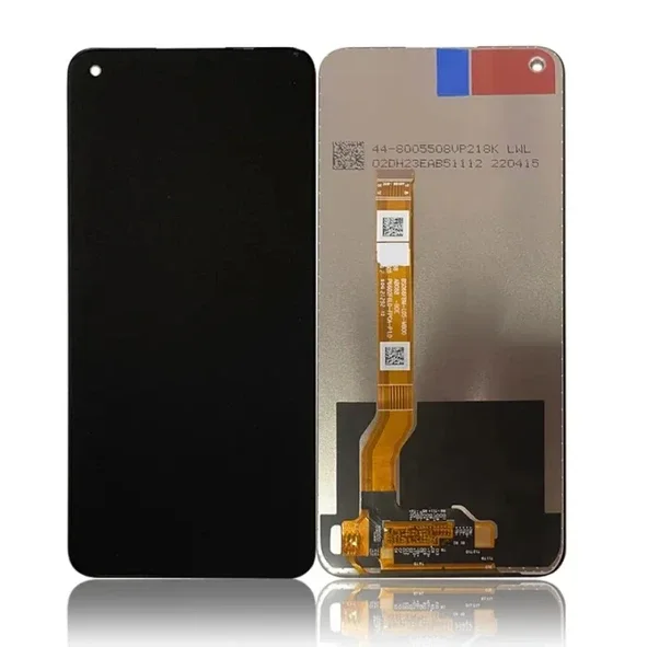 Realme 8İ Çıtalı Ekran Dokunmatik Siyah Orijinal