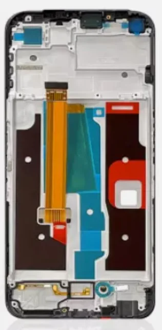 Realme 8İ Çıtalı Ekran Dokunmatik Siyah Orijinal