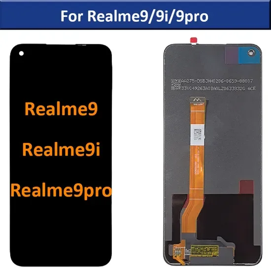 Realme 9 Pro 5G Ekran Dokunmatik Orijinal Çıtasız Ürün (Çerçevesiz)