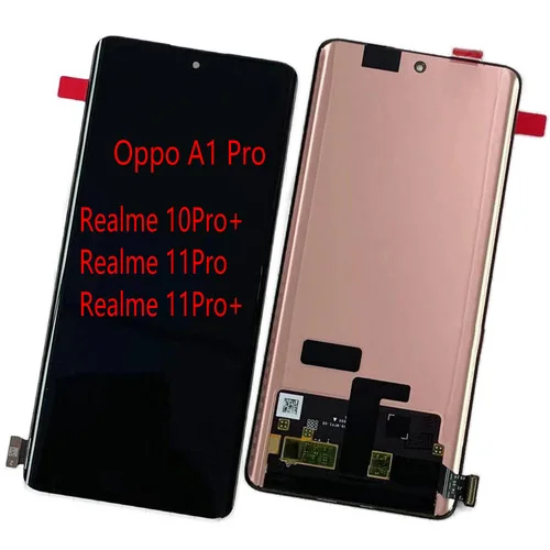 Realme A1 Pro Ekran Dokunmatik SOFT OLED Kalite Ekran Çıtasız (Çerçevesiz)