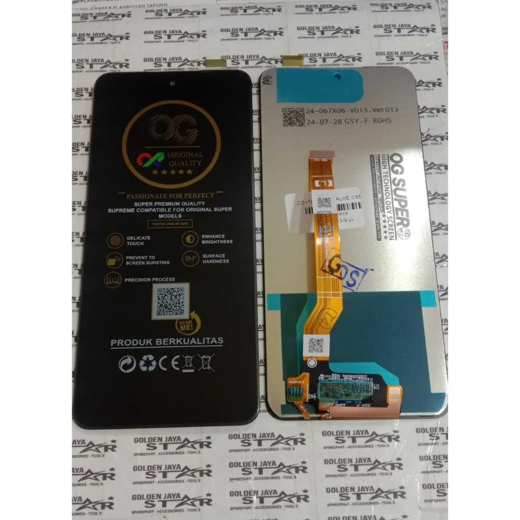 Realme A3x 5G Ekran Dokunmatik Orijinal Çıtasız Ürün (Çerçevesiz)