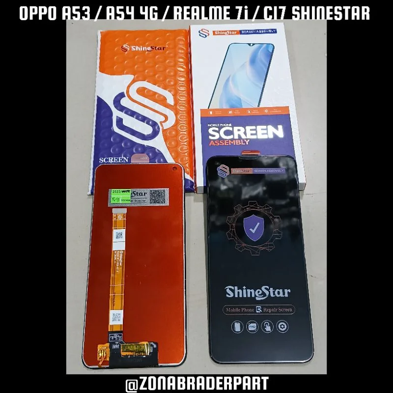 Realme A54 4G Ekran Dokunmatik Orijinal Çıtasız Ürün (Çerçevesiz)