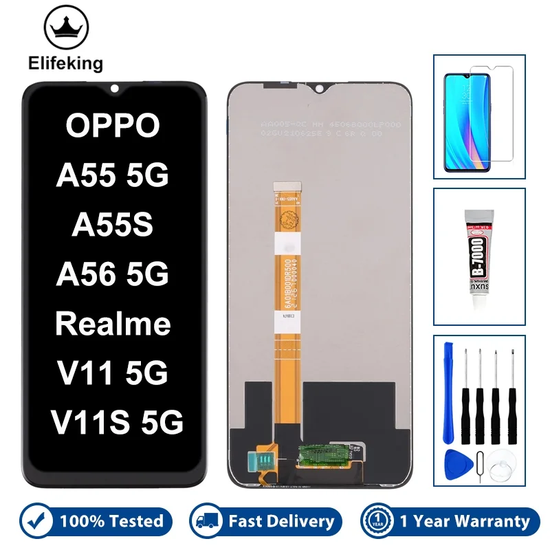 Realme A56 5G Ekran Dokunmatik Orijinal Çıtasız Ürün (Çerçevesiz)