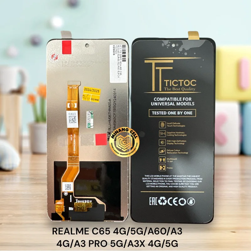 Realme A60 Ekran Dokunmatik Orijinal Çıtasız Ürün (Çerçevesiz)