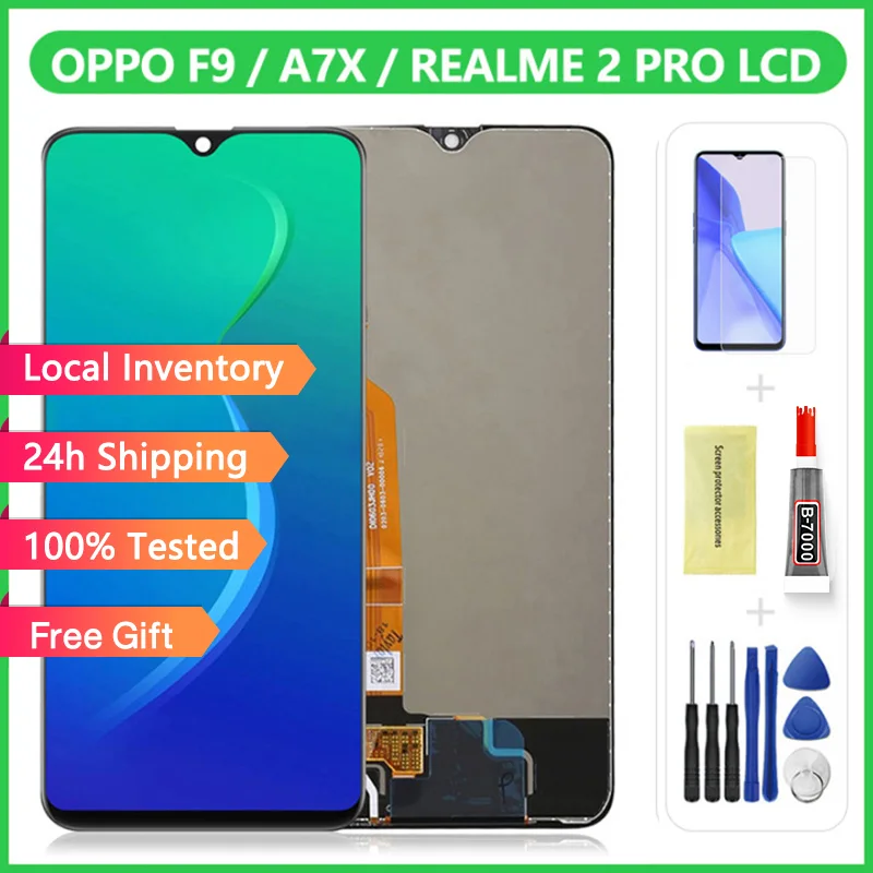 Realme A7x Ekran Dokunmatik Orijinal Çıtasız Ürün (Çerçevesiz)
