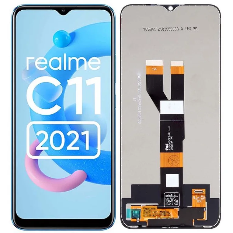 Realme C11 Ekran Dokunmatik Orijinal Çıtasız Ürün (Çerçevesiz)