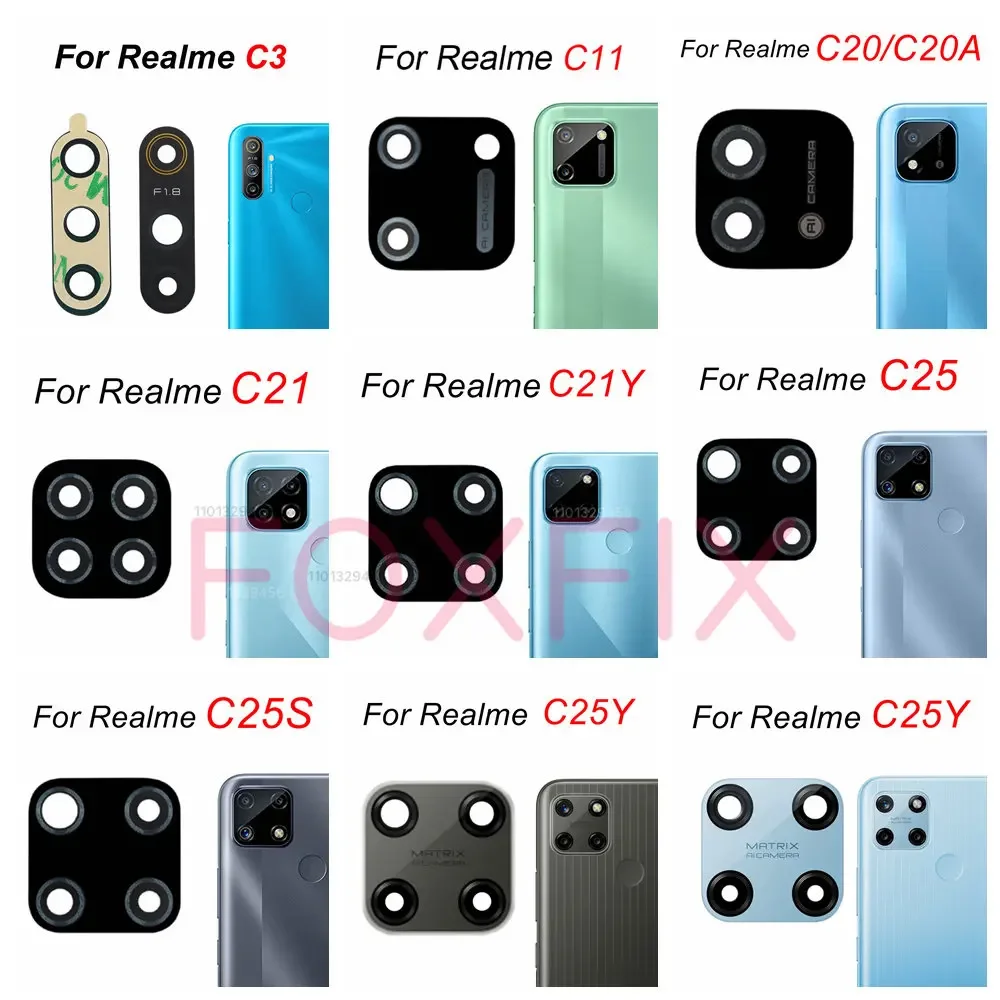 Realme C21Y C25Y Kamera Camı