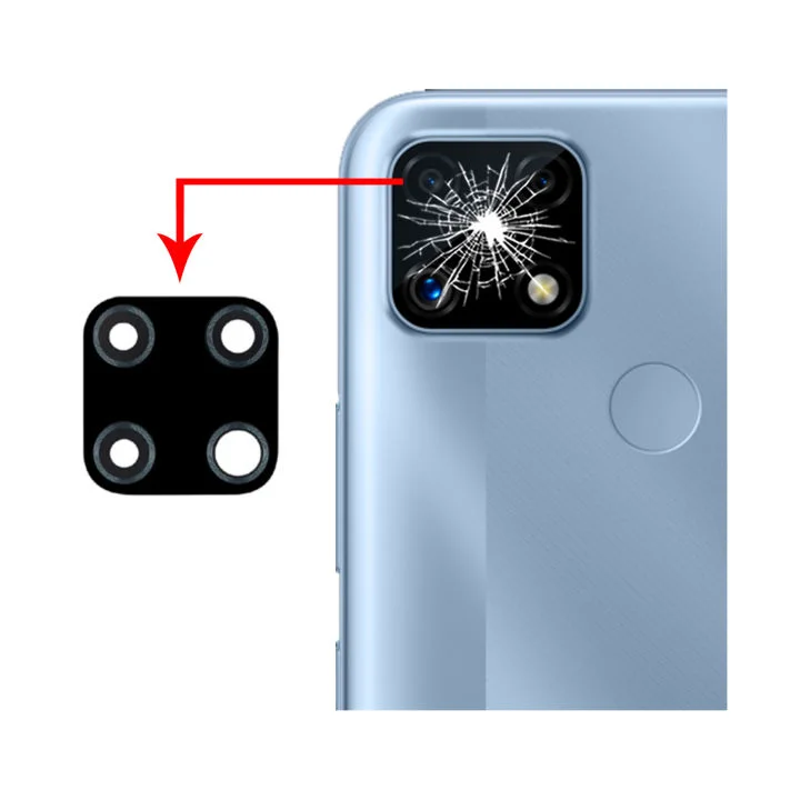 Realme C25 Kamera Camı