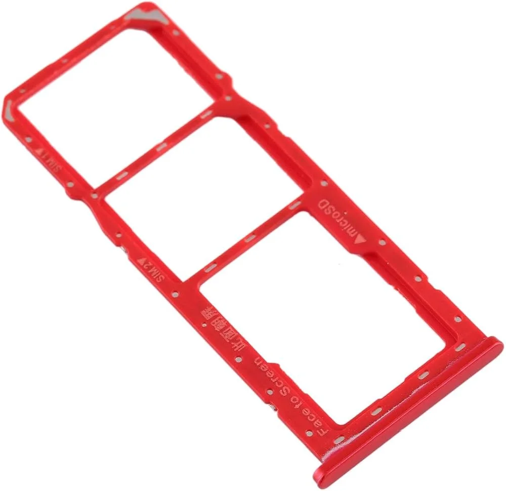 Realme C3 Sim Kart Tepsisi Kırmızı