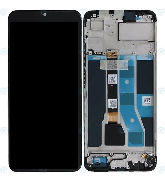 Realme C53 Çıtalı Ekran Dokunmatik Siyah Orijinal