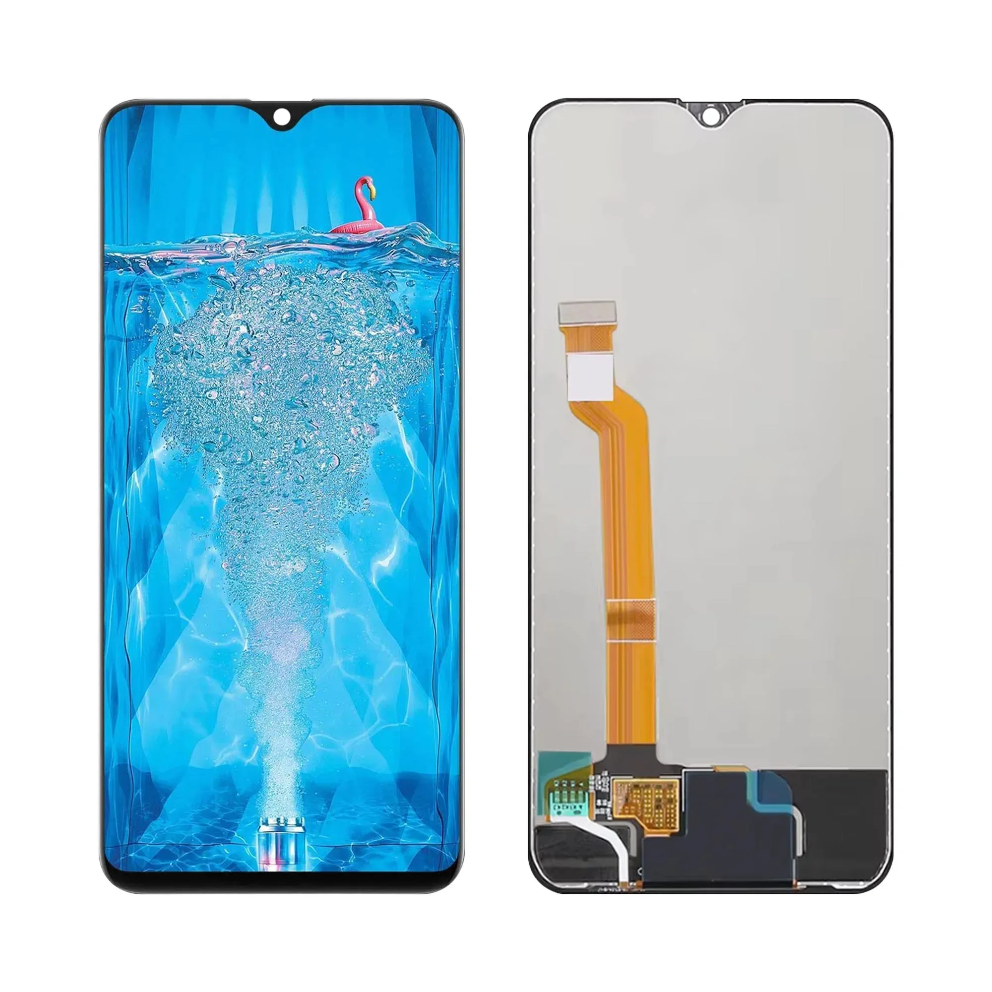 Realme F9 Ekran Dokunmatik Orijinal Çıtasız Ürün (Çerçevesiz)