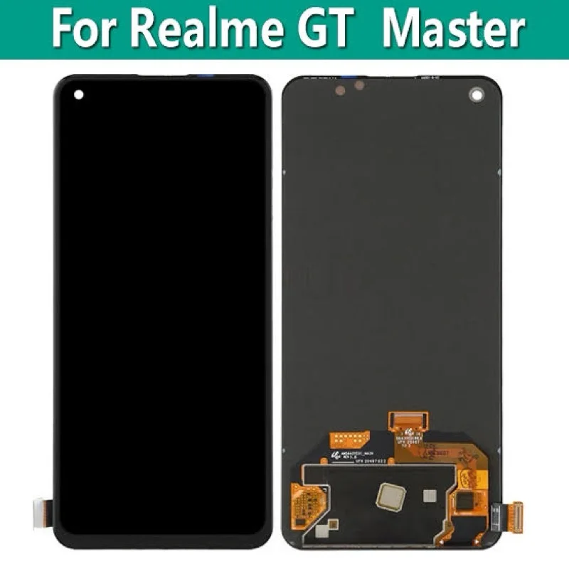 Realme Gt Master Çıtalı Ekran Dokunmatik Siyah OLED