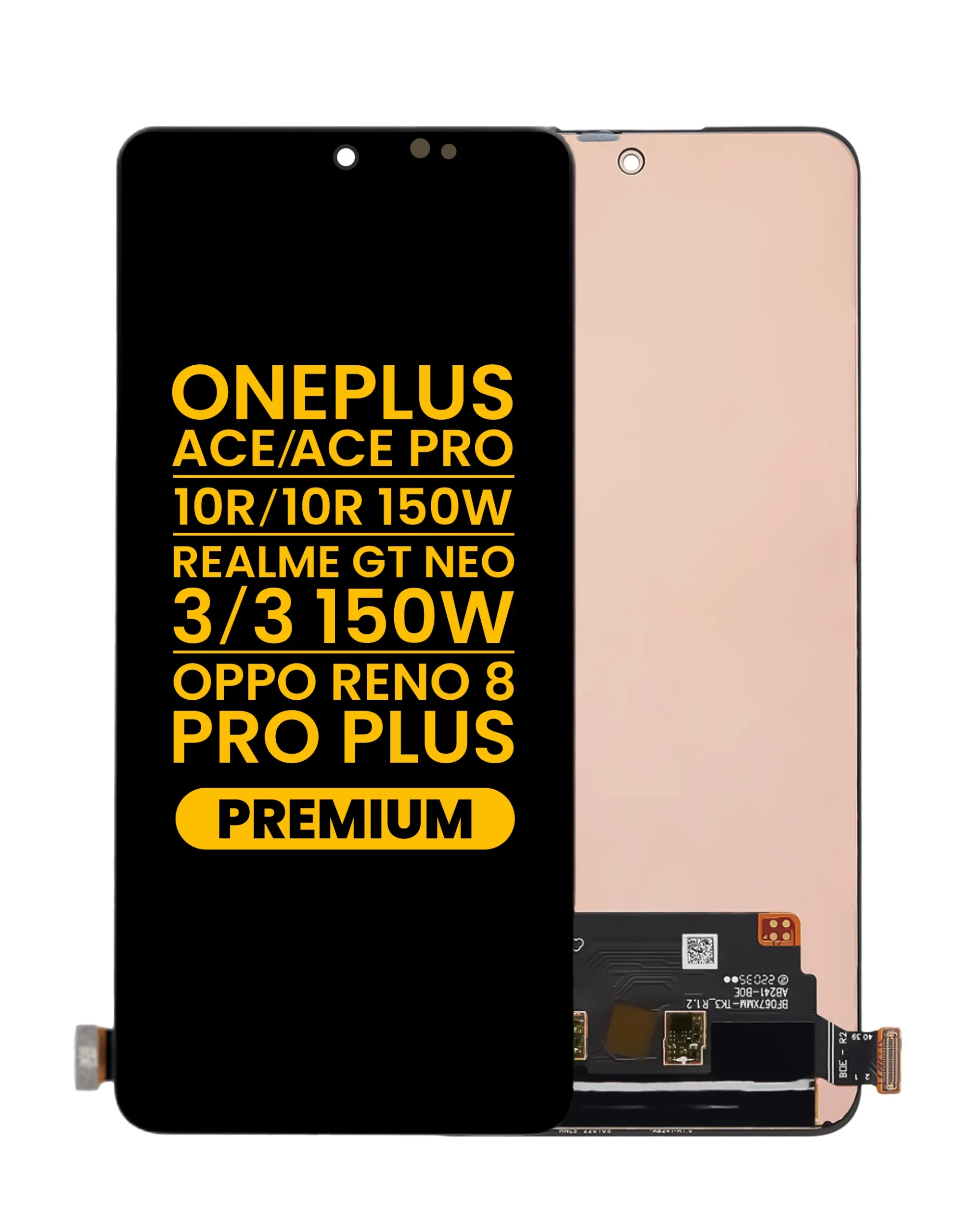 Realme Gt Neo Ekran Dokunmatik OLED Çıtasız (Çerçevesiz)
