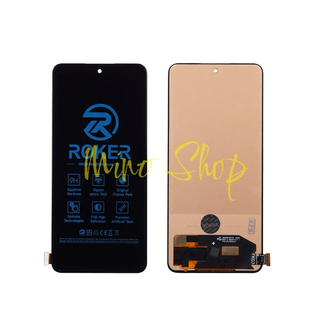Realme K12x 5G Ekran Dokunmatik OLED FK03 Çıtasız (Çerçevesiz)