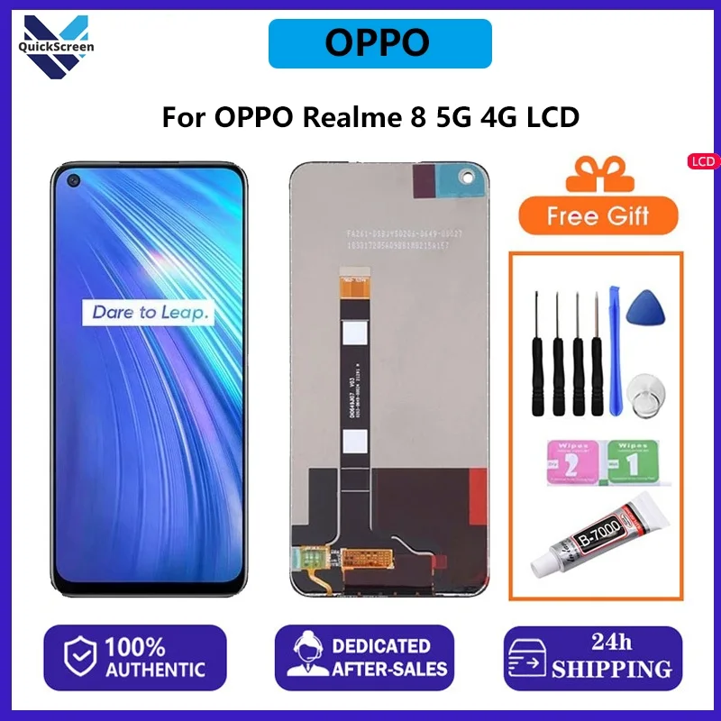 Realme K9x Ekran Dokunmatik Orijinal Çıtasız Ürün (Çerçevesiz)