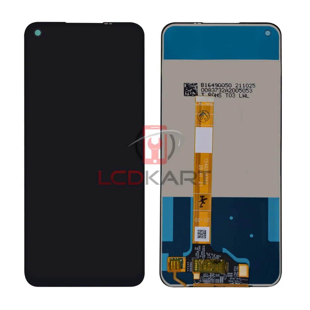 Realme Narzo 20 Pro Ekran Dokunmatik Orijinal Çıtasız Ürün (Çerçevesiz)